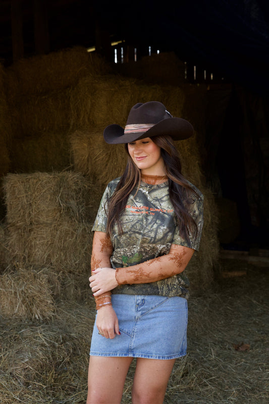 With A Joyful Heart Camo T-Shirt