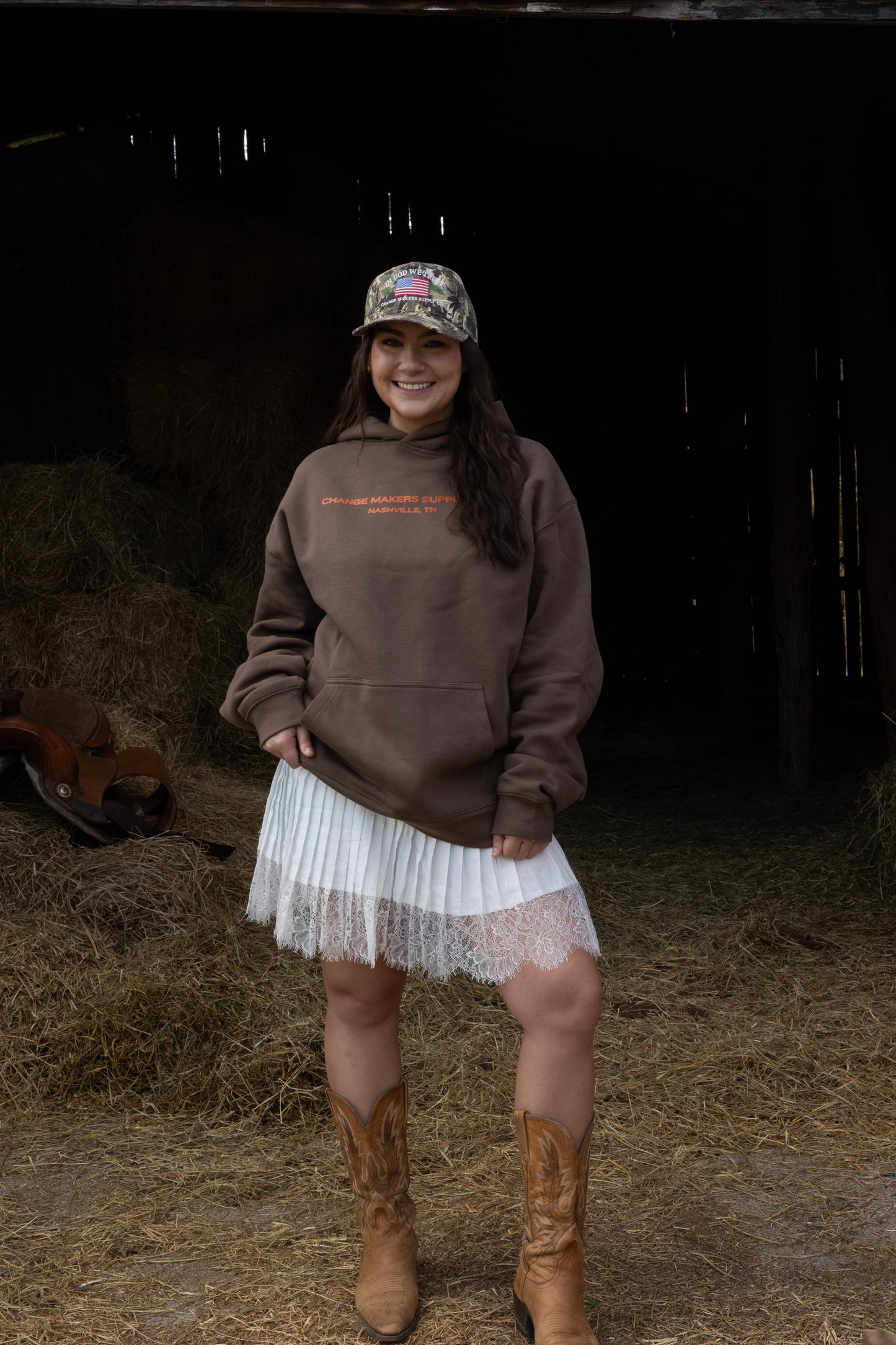 Thank God Horses Hoodie