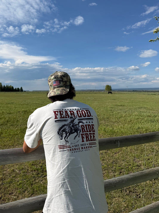 Fear God. Ride Free.