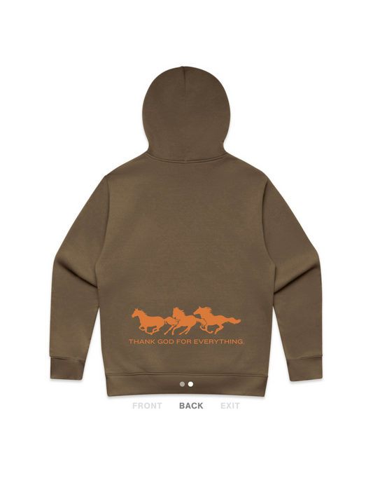 Thank God Horses Hoodie